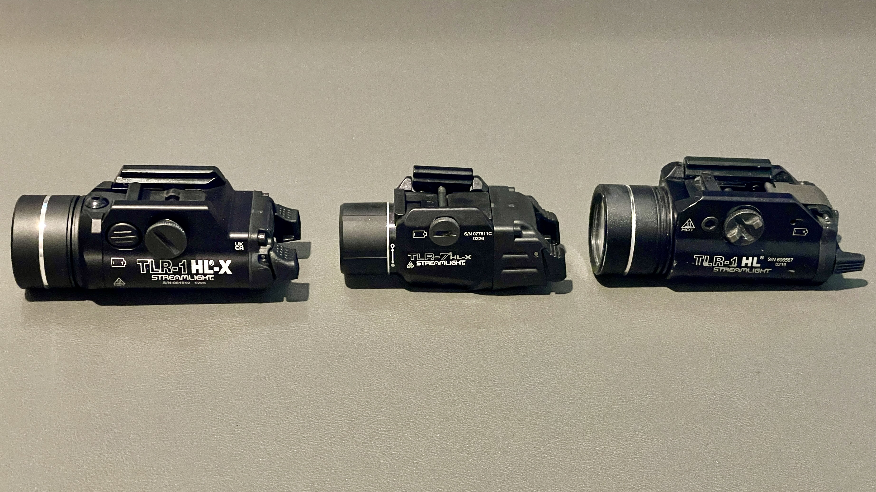 Streamlight TLR Comparison